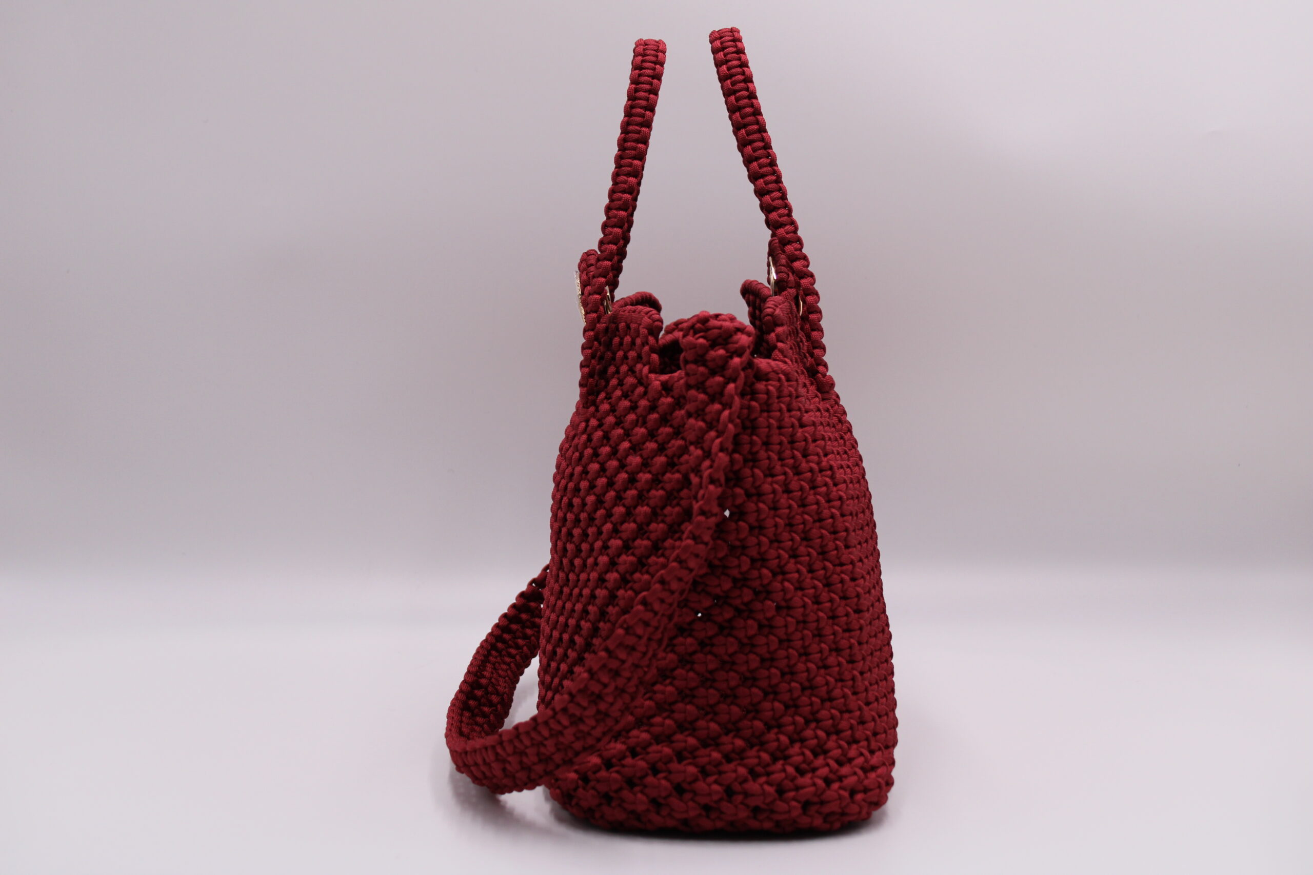 NGON AWOUSSA Elegant large tote bag 100% hand-woven