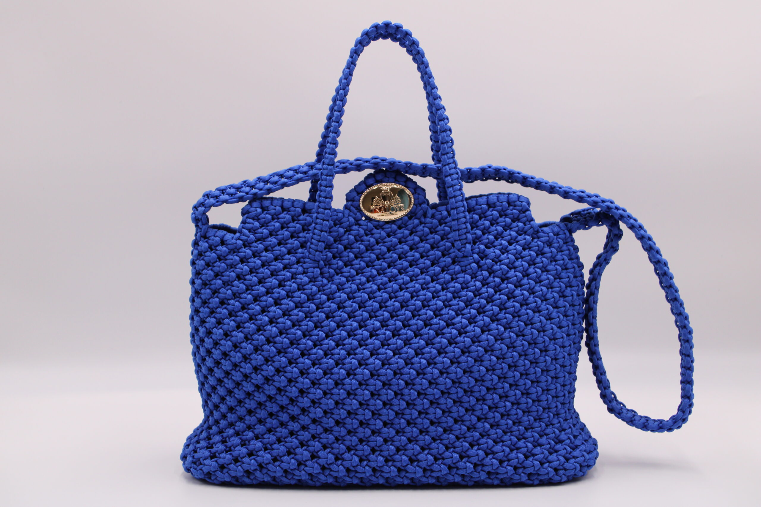 NGON EWONDO elegant large tote bag 100% hand-woven