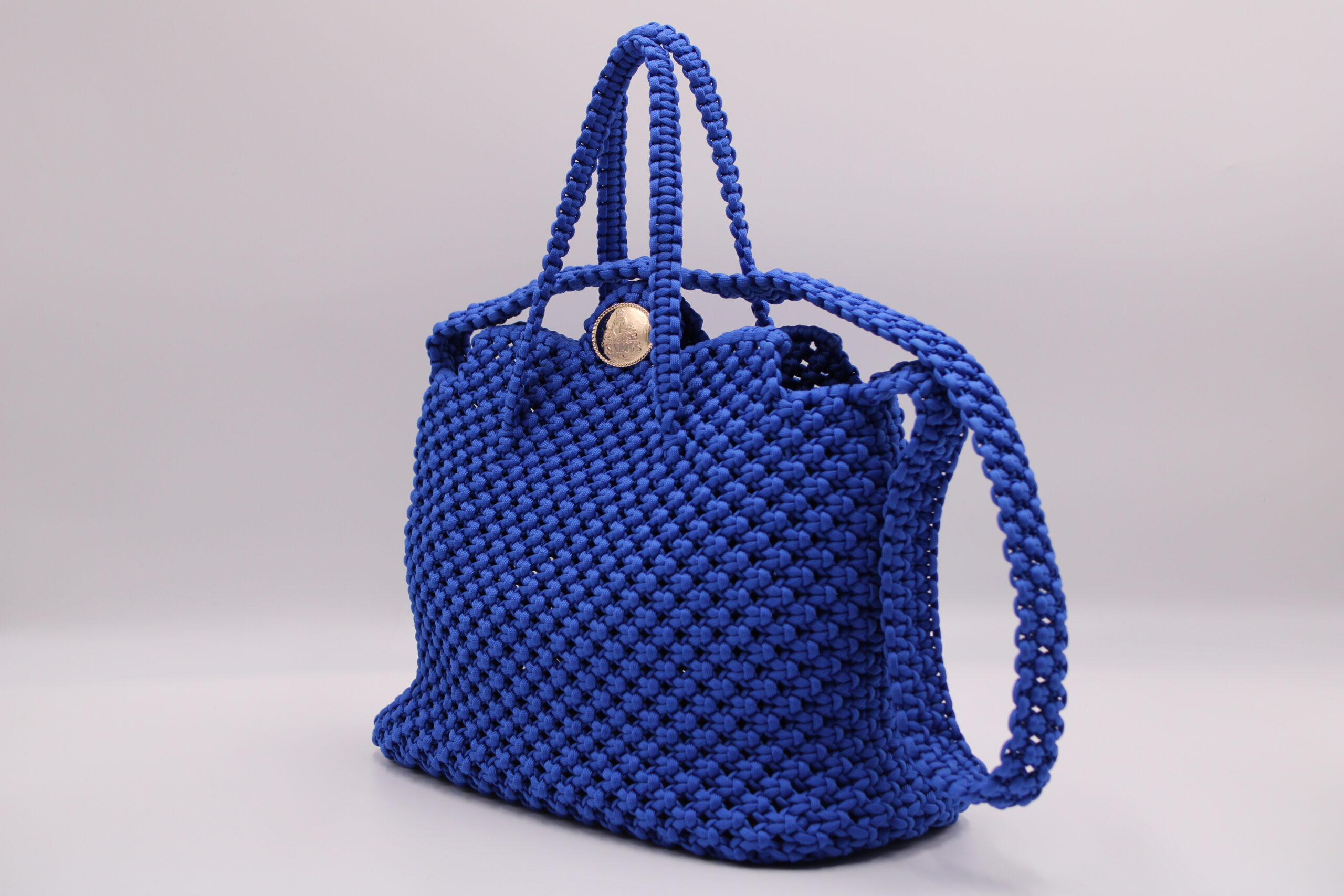 NGON EWONDO elegant large tote bag 100% hand-woven