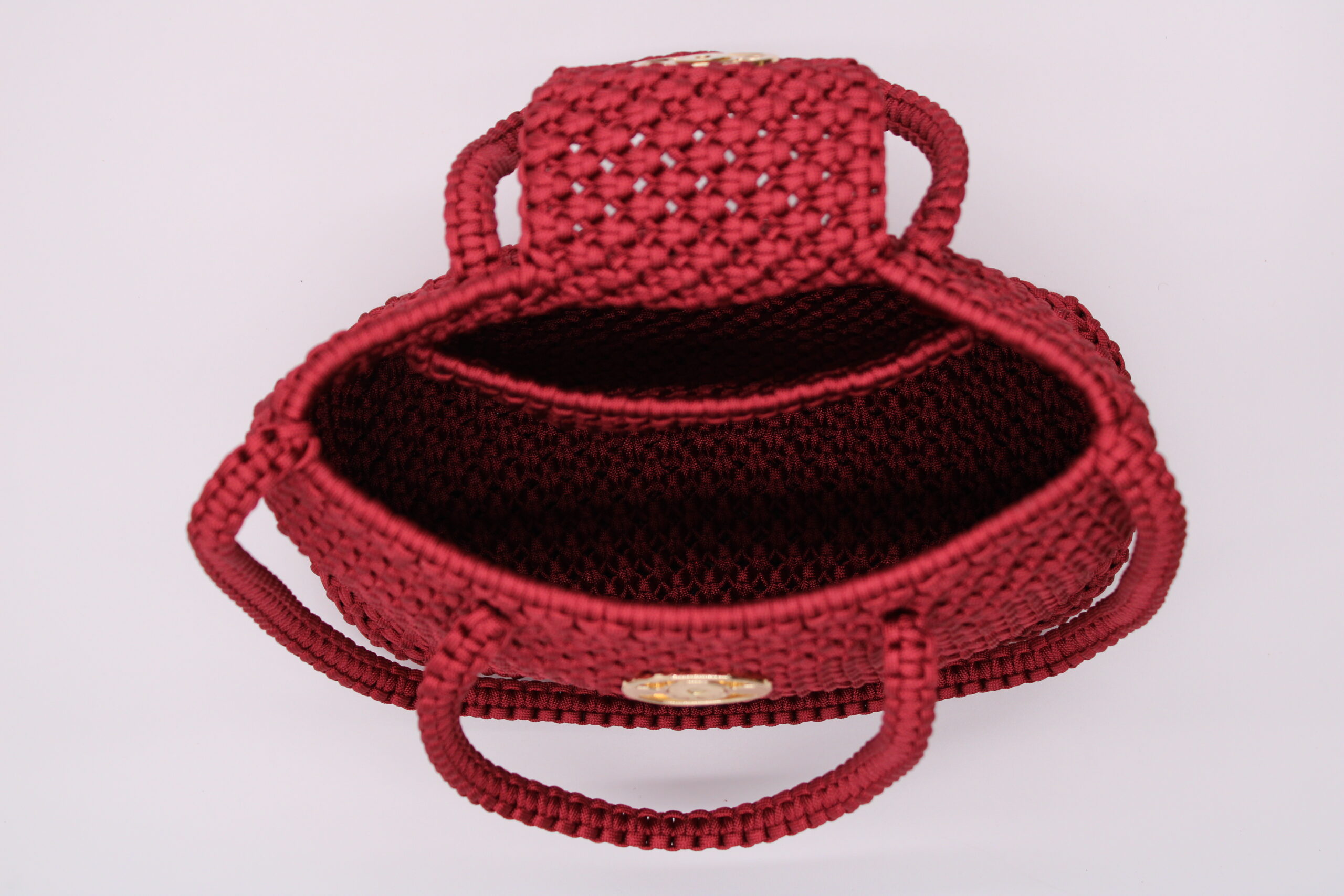 Red Burgundy tote bag