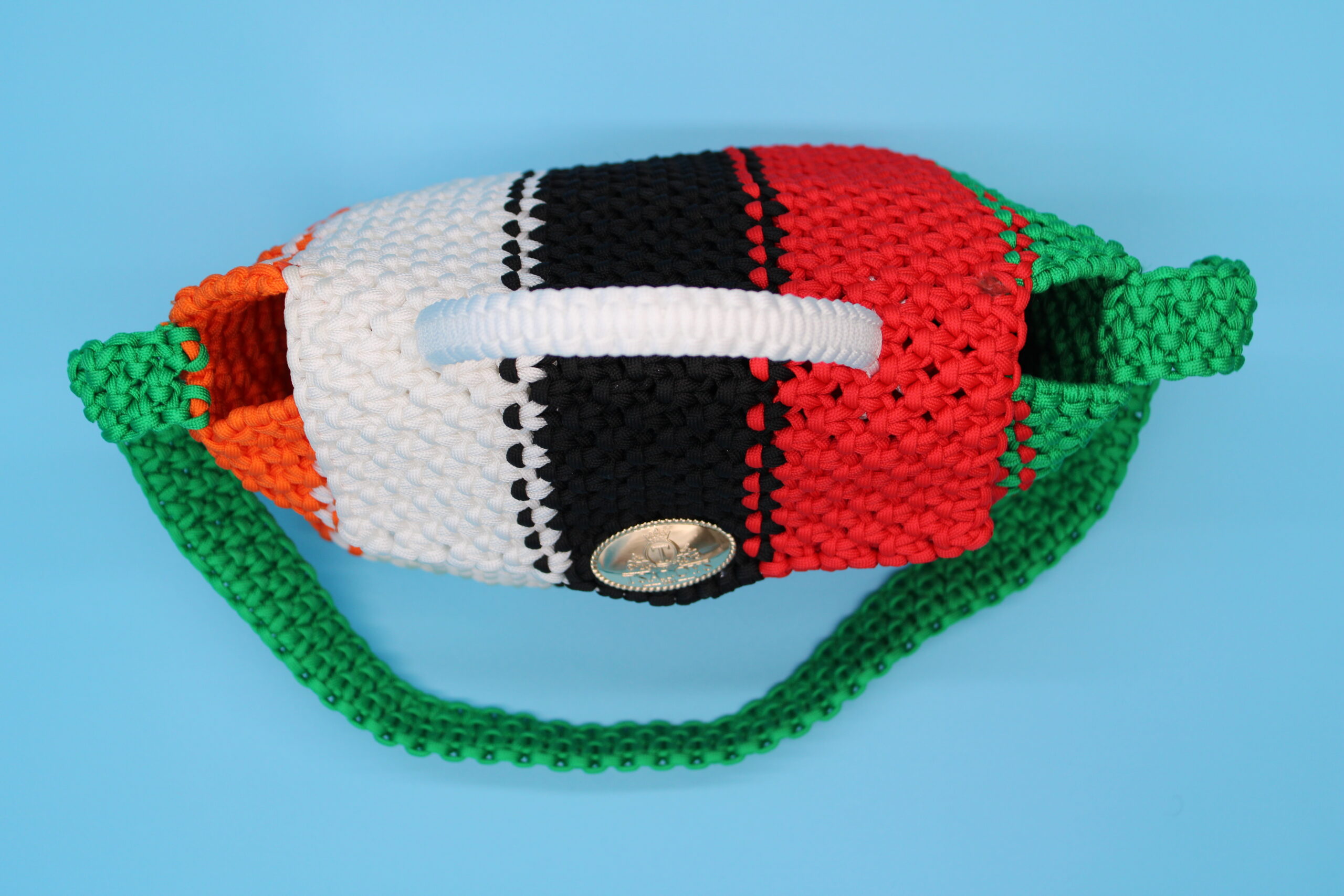 ABUI NYOL MULTICOLORS  100% HAND-WOVEN WITH THE SMALL INTERNAL POCKET