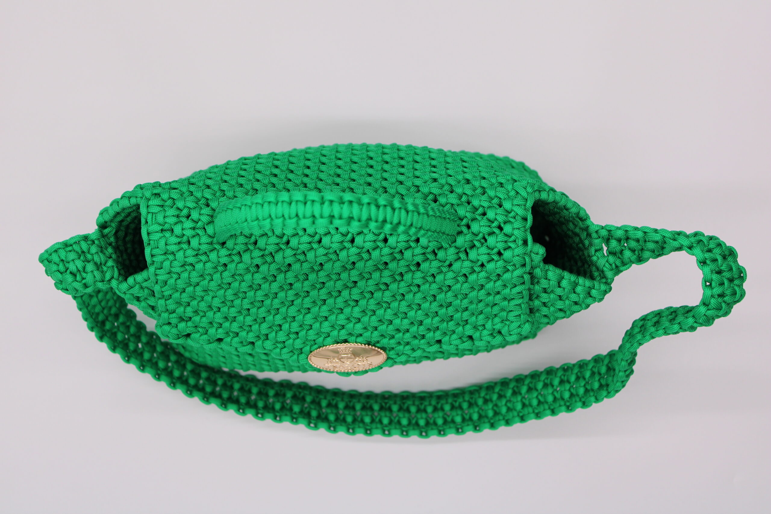 NDIM EPAN GREEN 100% HAND-WOVEN WITH THE SMALL INTERNAL POCKET