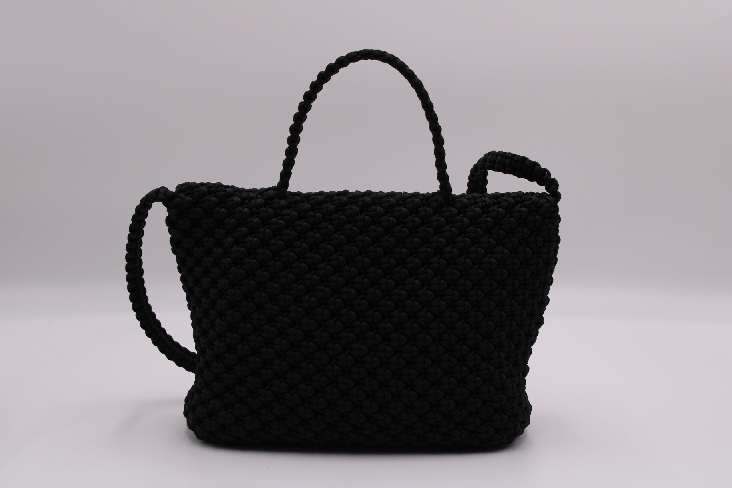 MONATELE MINI BLACK 100% HAND-WOVEN