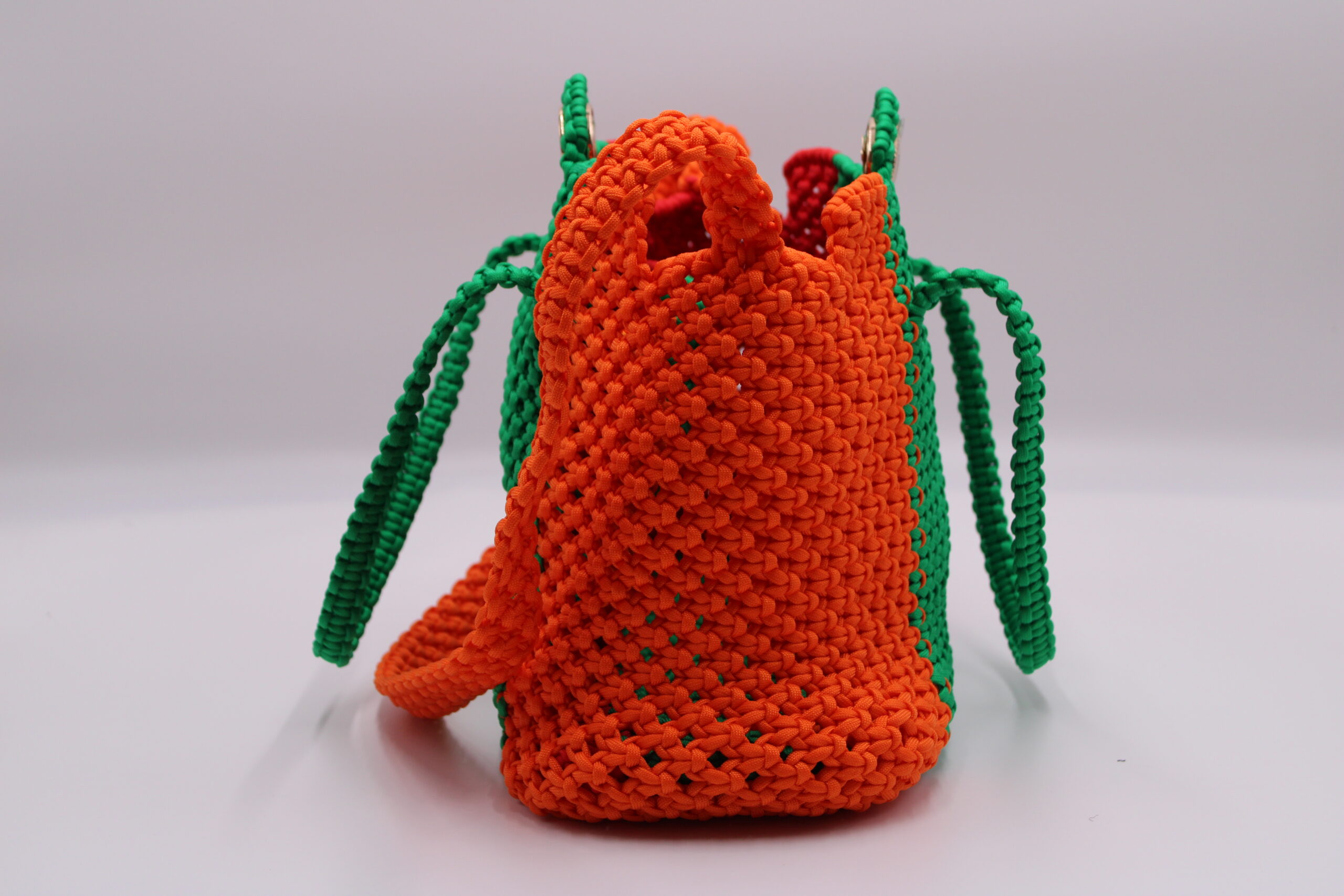 MONT CAMEROON ELEGANT THREE COLORS LARGE TOTE BAG 100% hand-woven