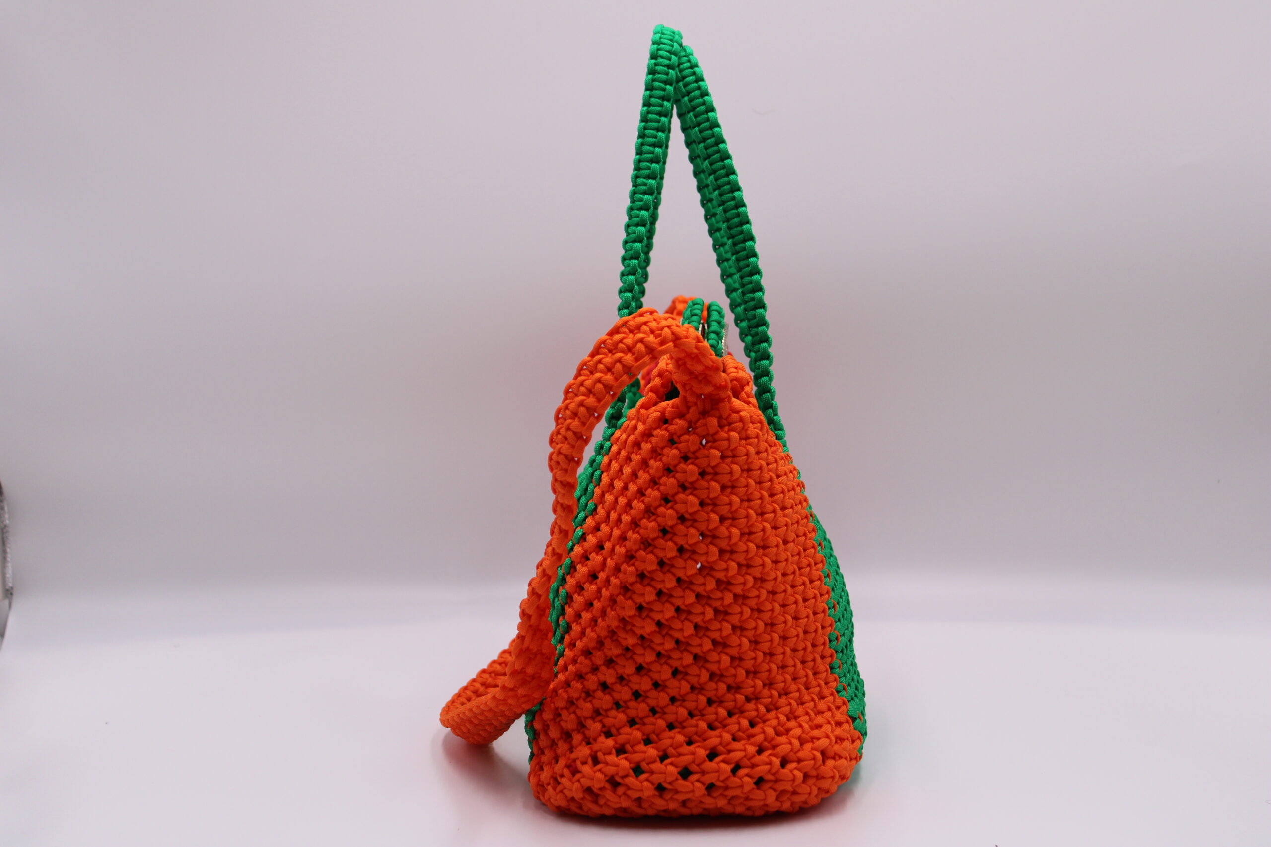 MONT CAMEROON ELEGANT THREE COLORS LARGE TOTE BAG 100% hand-woven